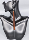 Sticks And Stones - Leather Stick Earring (L)
