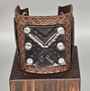 Ya Packed-N-Ya Stacked - 2-Tone Carved Cuff