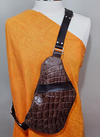 Leather Sling – Croco