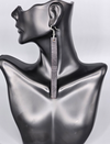 Sticks And Stones - Leather Stick Totem Earring (M)