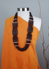Ya Packed-N-Ya Stacked – Leather Statement Necklace