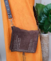 Tell Me About It Stud - Suede Messenger