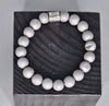 Beaded Bracelet - Grey Drusy Bracelet