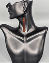 Sticks And Stones - Leather Stick Totem Earring (S)