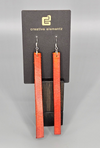 Sticks And Stones - Leather Stick Earring (L)