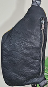 Leather Sling - Mudcloth