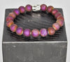 Beaded Bracelet - Purple Drusy Bracelet