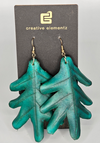 Just Leaf Me Alone - Leaf Earrings