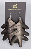 Just Leaf Me Alone - Leaf Earrings