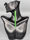Sticks And Stones - Leather Stick Totem Earring (M)