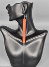 Sticks And Stones - Leather Stick Earring (M)