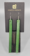 Sticks And Stones - Leather Stick Earring (L)