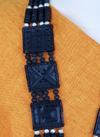 Ya Packed-N-Ya Stacked - Leather  Statement Necklace