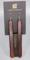 Sticks And Stones - Leather Stick Earring (L)