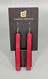 Sticks And Stones – Leather Stick Earring (M)
