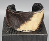 Don’t Touch My Hair – Zebra Hide Cuff