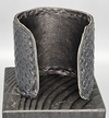 Snake in the Grass – Snake Embossed Cuff