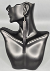 Sticks And Stones - Leather Stick Totem Earring (L)