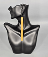 Sticks And Stones - Leather Stick Totem Earring (L)